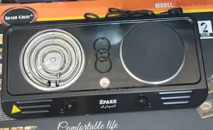 Spark Hot Plate ባለሁለት ምድጃ ስቶቭ