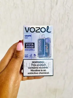 Vozol Vista 20000 Puff Grape Ice Flavor In Addis