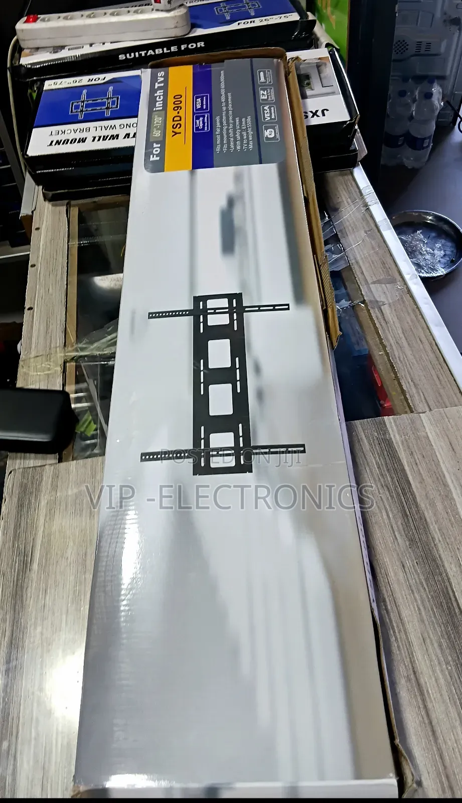 Tv Wall Mount 60 120 Inch 200kg መስቀል የሚችል መስቀያ