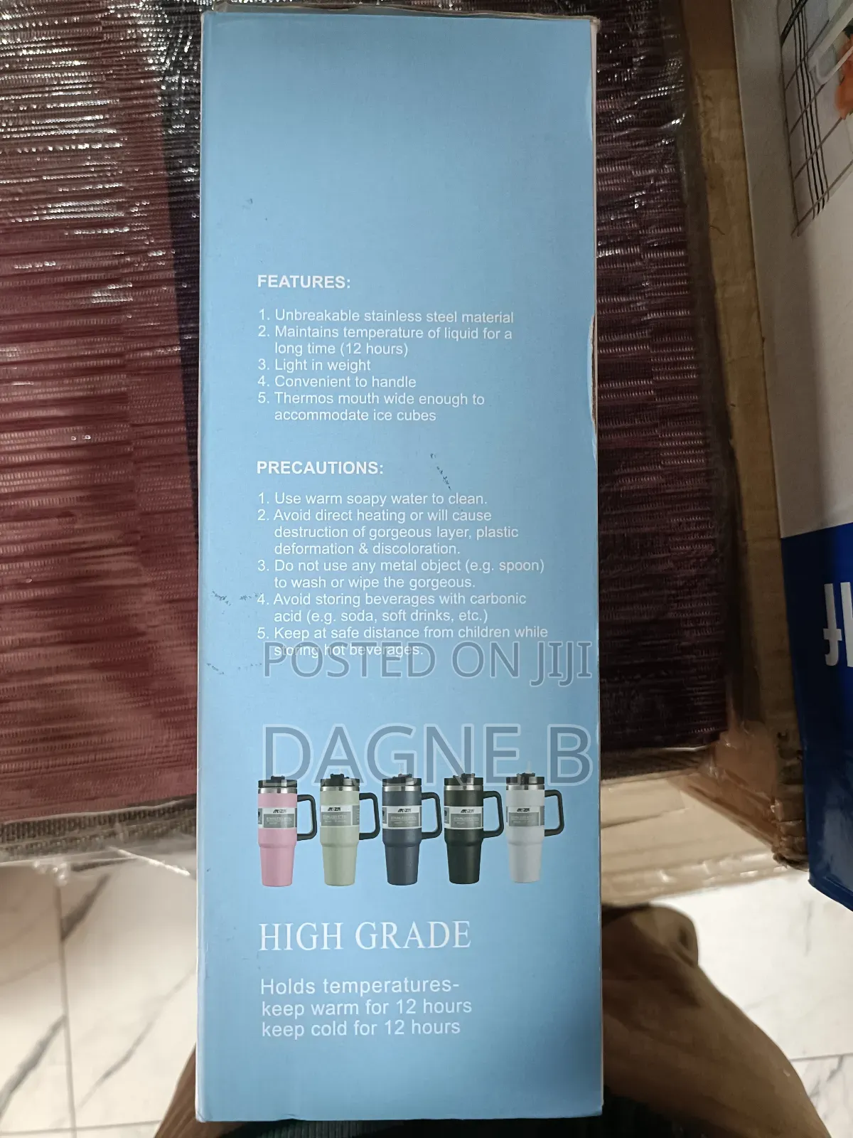 MSZM Stainless Steel Travel Mug, Tumbler or Flask የmszm