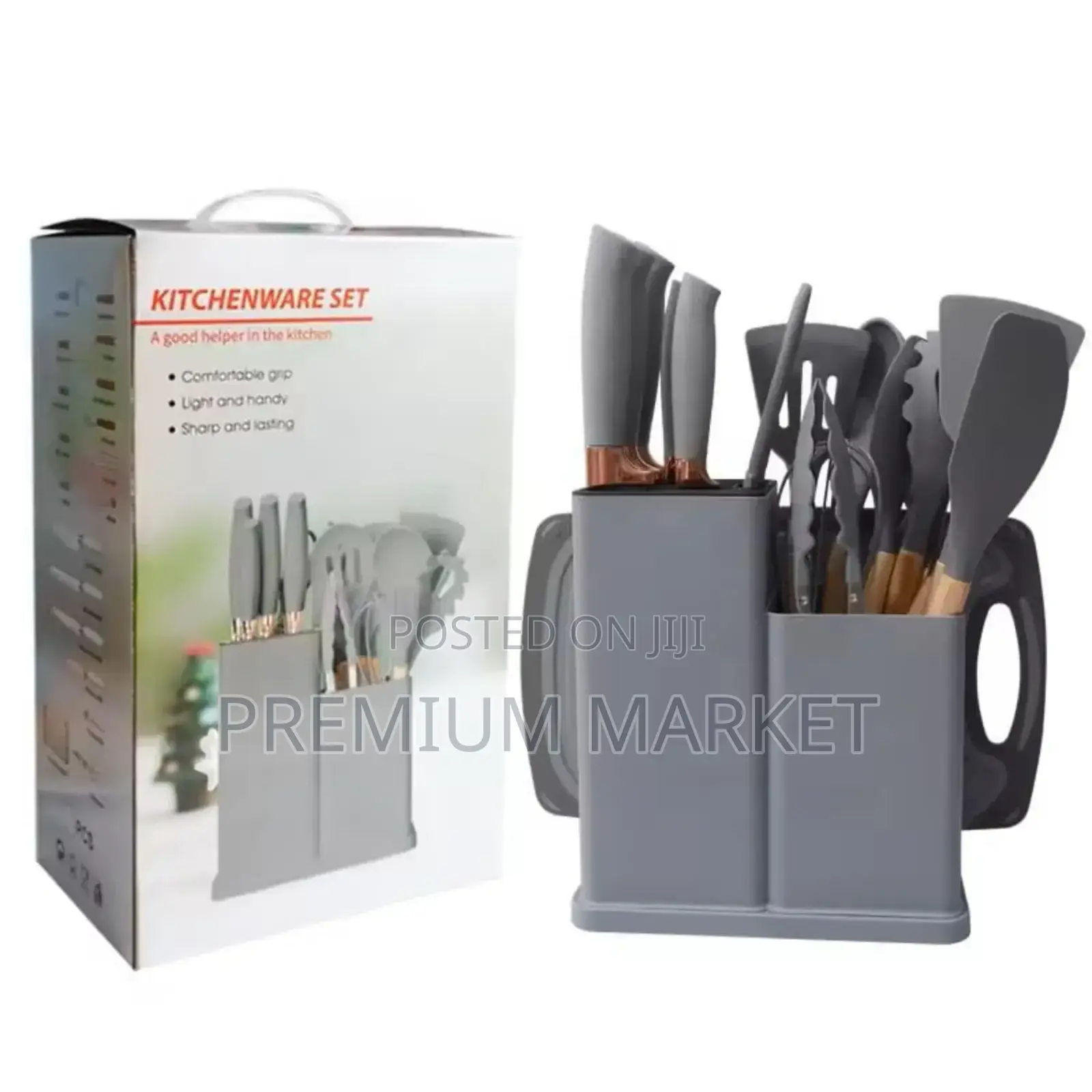19psc Silcon Set ጭልፋ ሴት