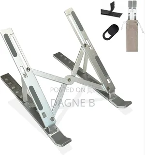 Portable, Adjustable, And Foldable Laptop Stand