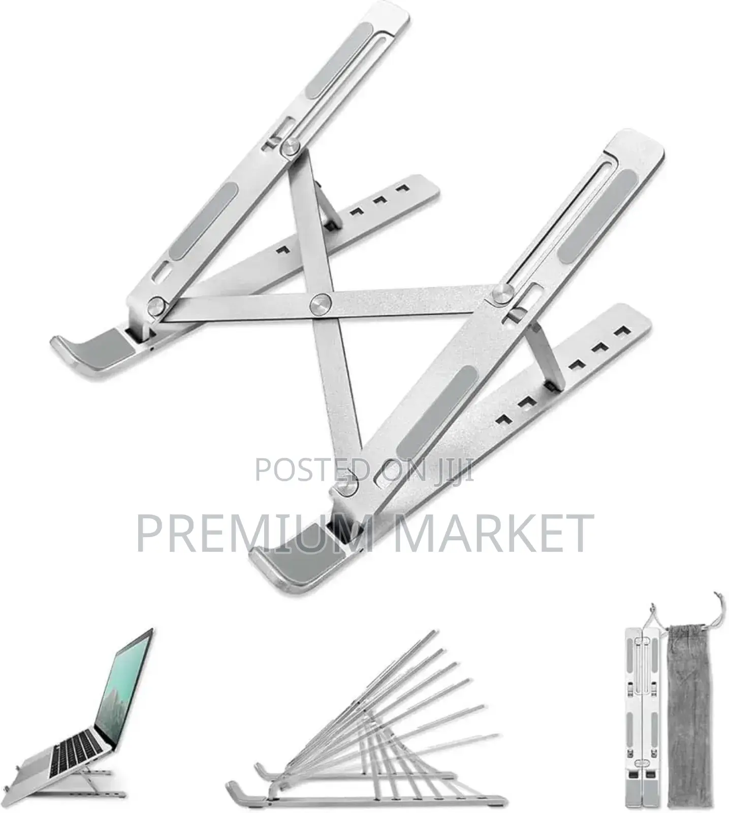 Portable, Adjustable, And Foldable Laptop Stand
