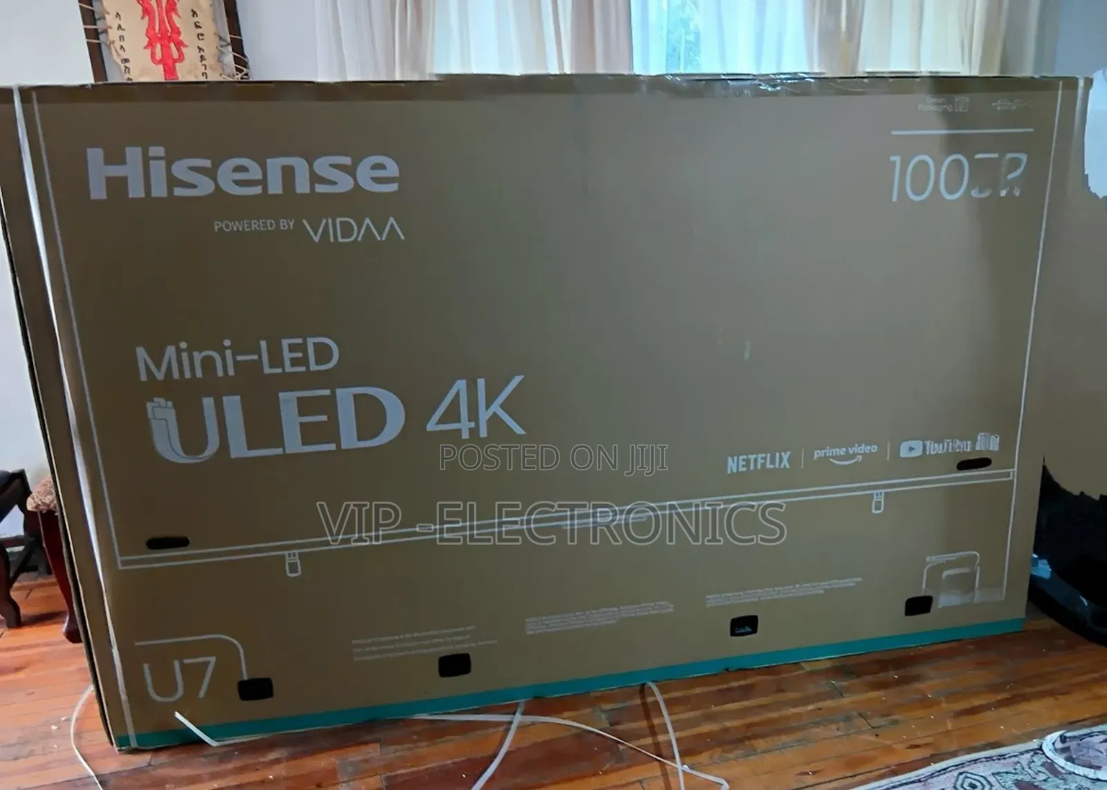 Hisense 100 Inch Tv Smart U7k Uled Mini Vidaa Tv