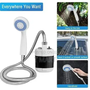 Portable Outdoor Shower Pump በቻርጅ የሚሰራ ተንቀሳቃሽ ሻወር ፓምፕ