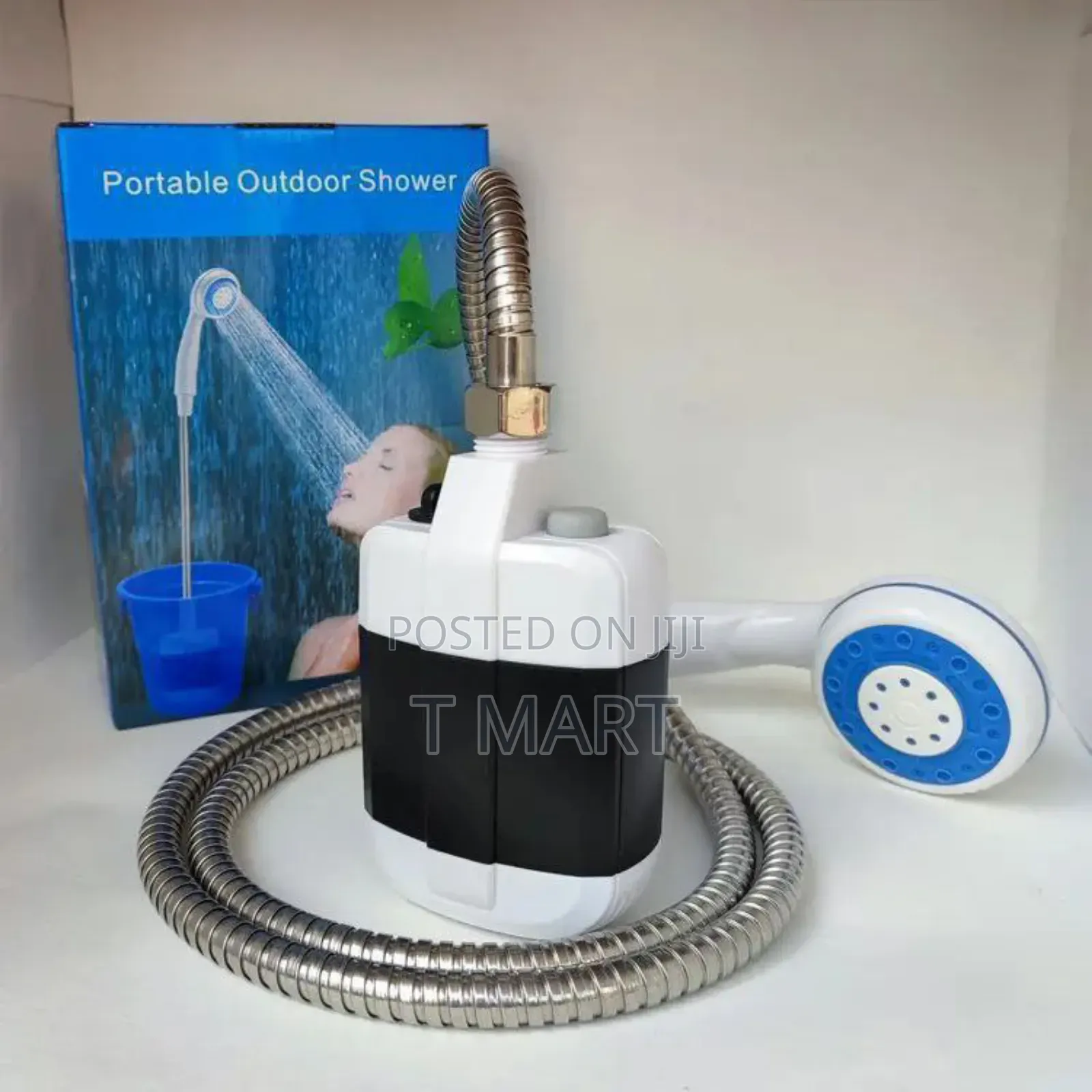 Portable Outdoor Shower Pump በቻርጅ የሚሰራ ተንቀሳቃሽ ሻወር ፓምፕ