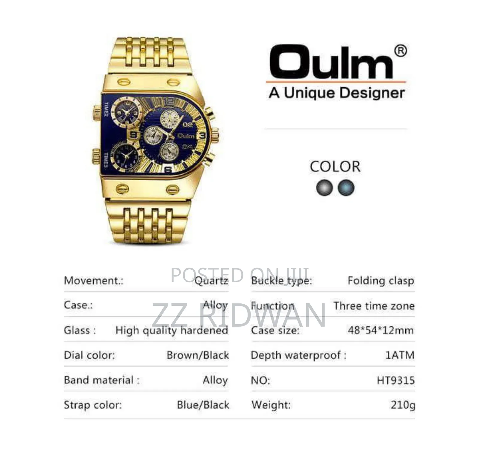 Oulm Mens Watch