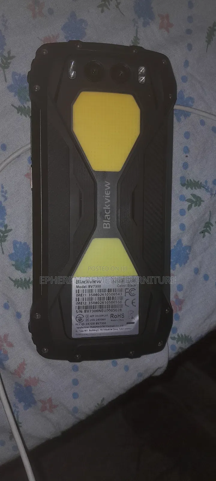 New Blackview BV7200 128 GB Black