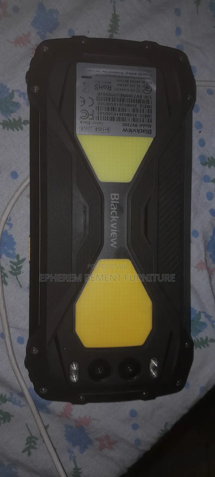 New Blackview BV7200 128 GB Black