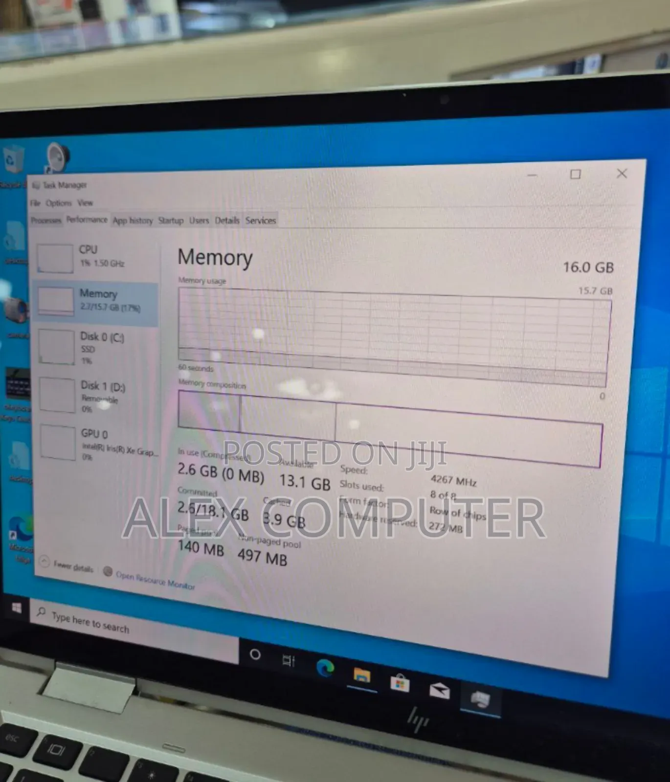 New Laptop HP EliteBook X360 1030 G8 16GB Intel Core I5 SSD 512GB