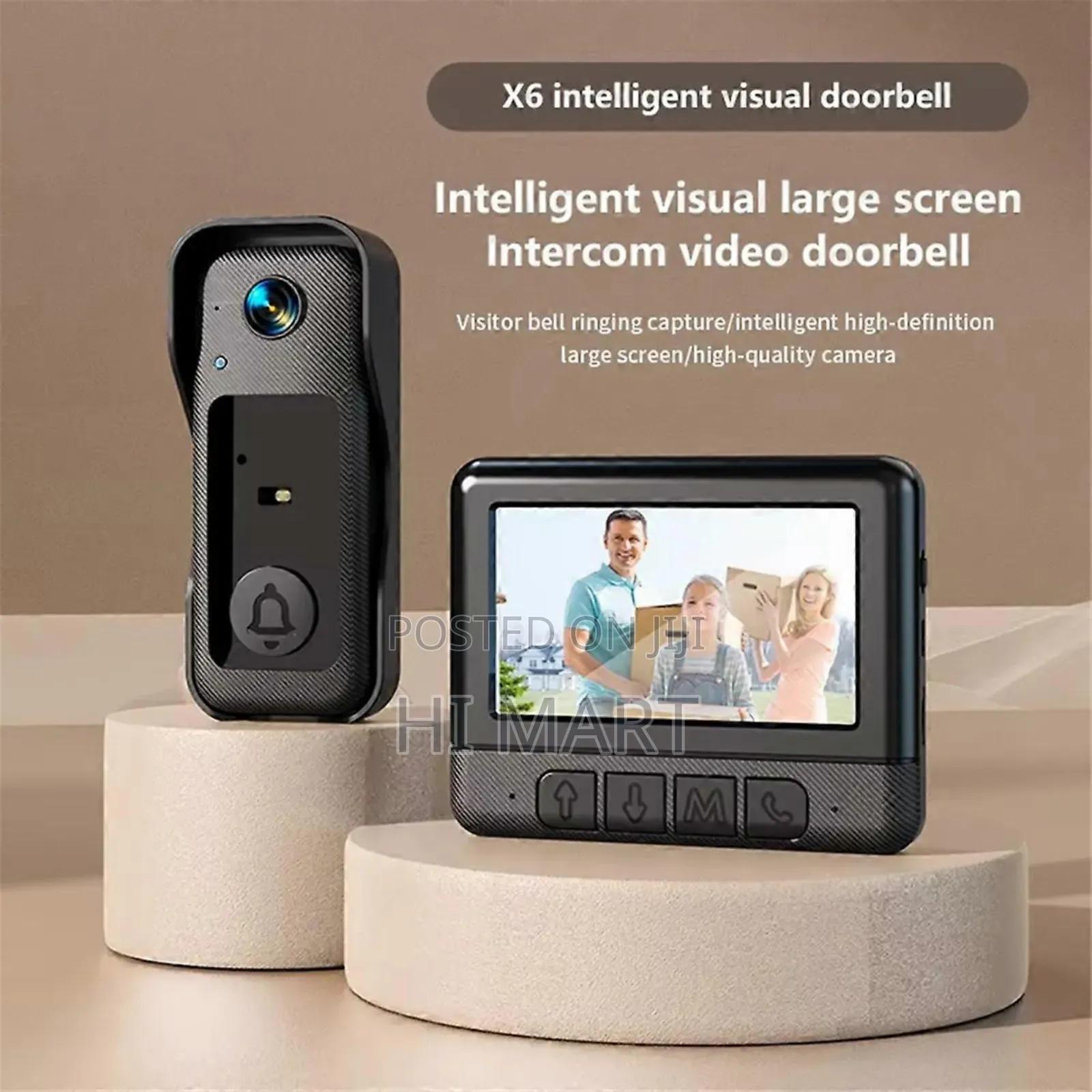X6 Video Door Bell Security Camera