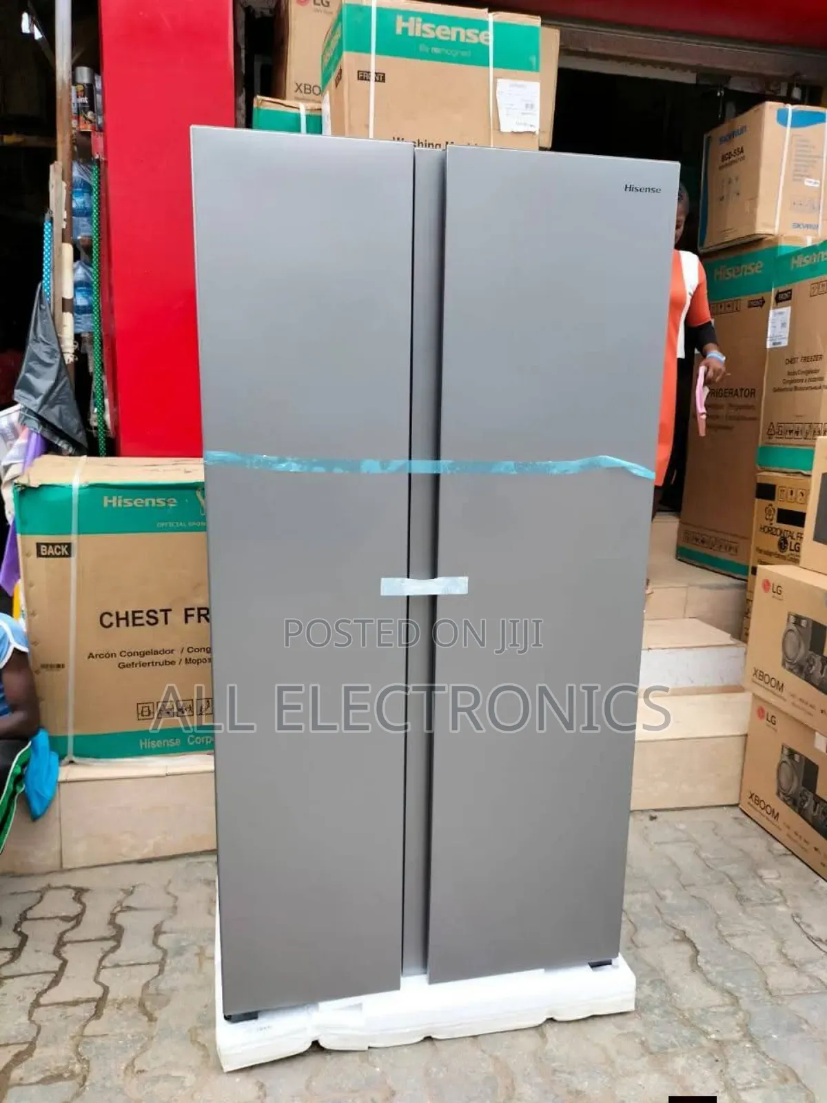 Hisense 700litre Side by Side Fridges