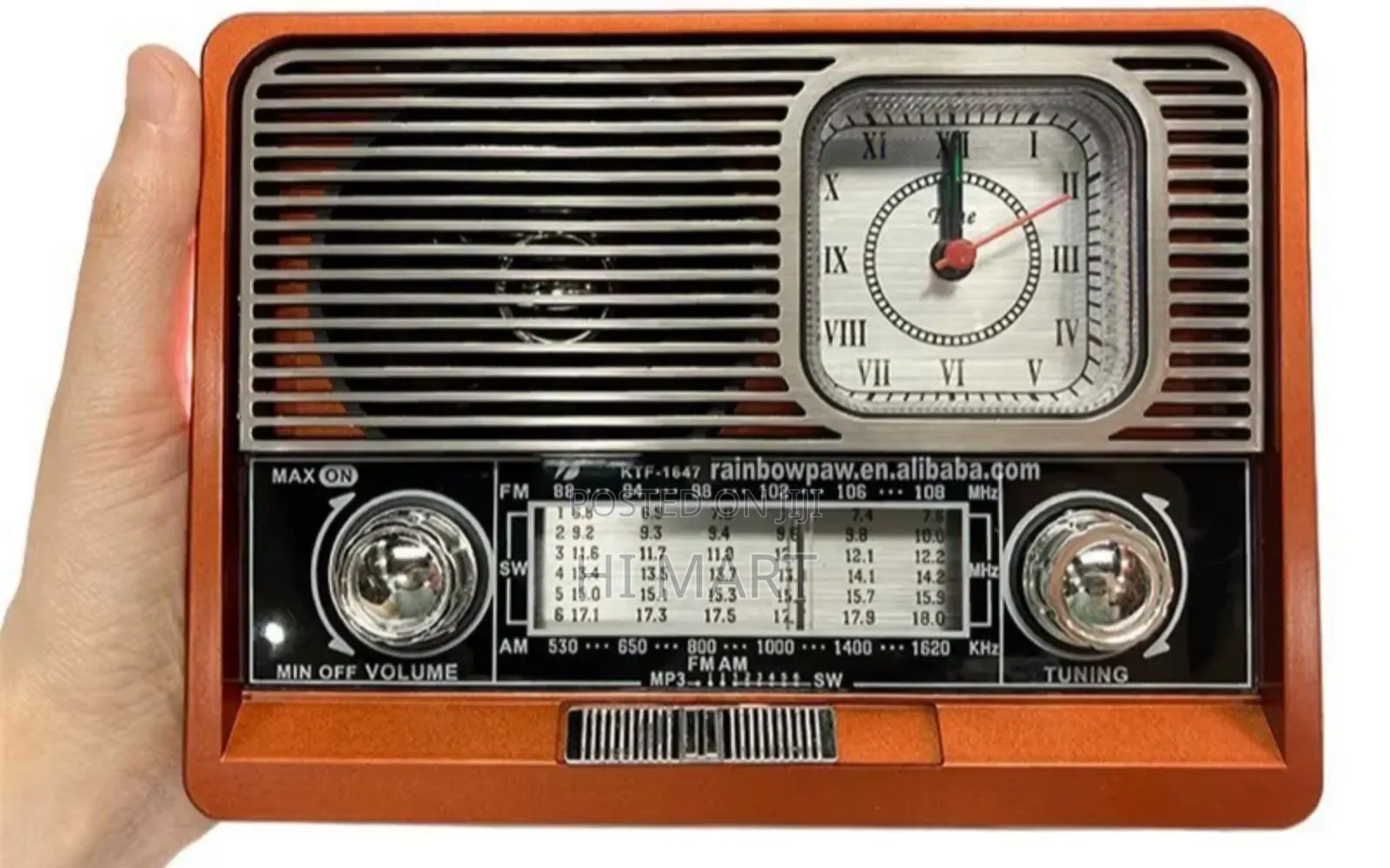 3in1 Portable Radio With Speaker and Light