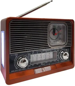 3in1 Portable Radio With Speaker and Light