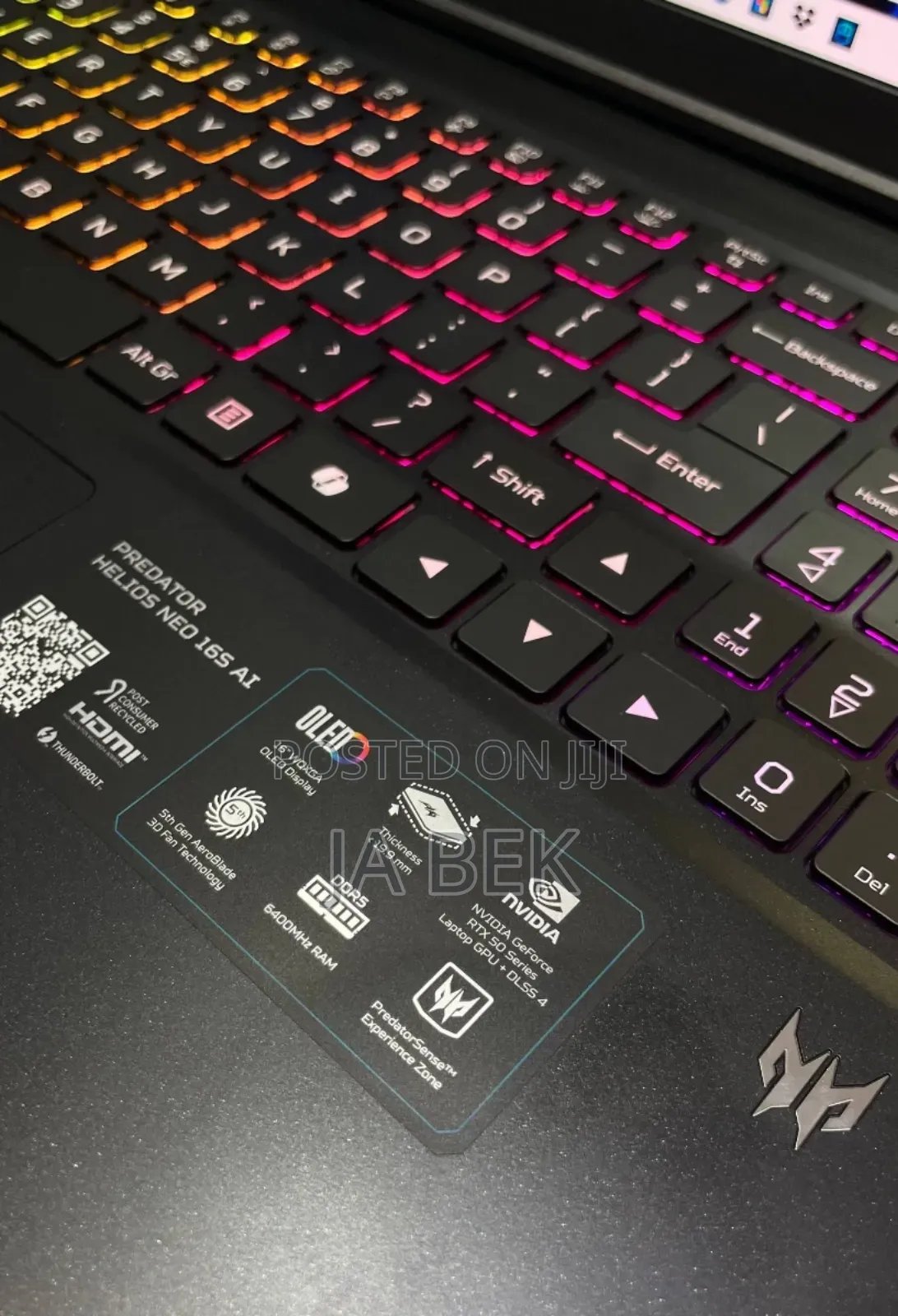 New Laptop Acer Predator Helios Neo 16 32GB Intel Core Ultra 9 SSD 1T