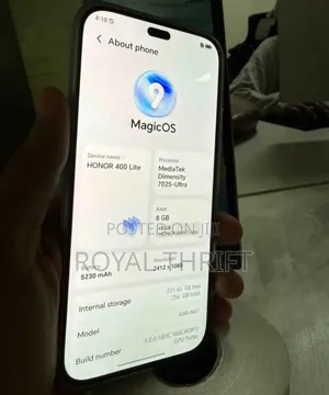 New Honor 400 Lite 256 GB Gray