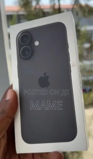 New Apple iPhone 16 128 GB Black