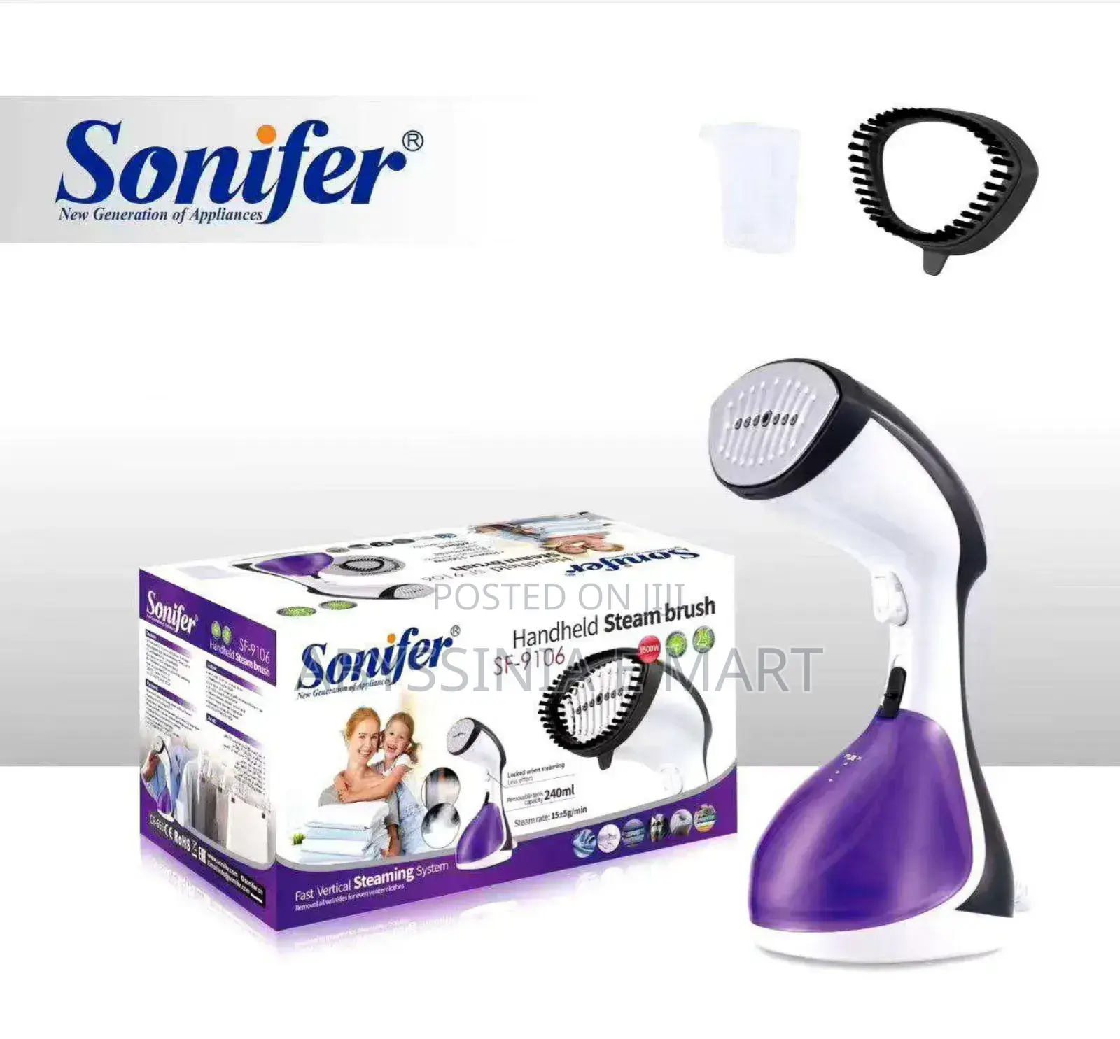 Sonifer Portable Handheld Garment Steamer