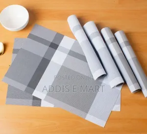 Table Place Mat-በቀላሉ መታጠብ የሚችል