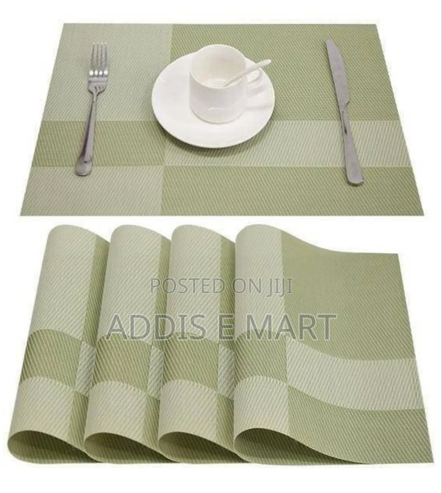 Table Place Mat-በቀላሉ መታጠብ የሚችል