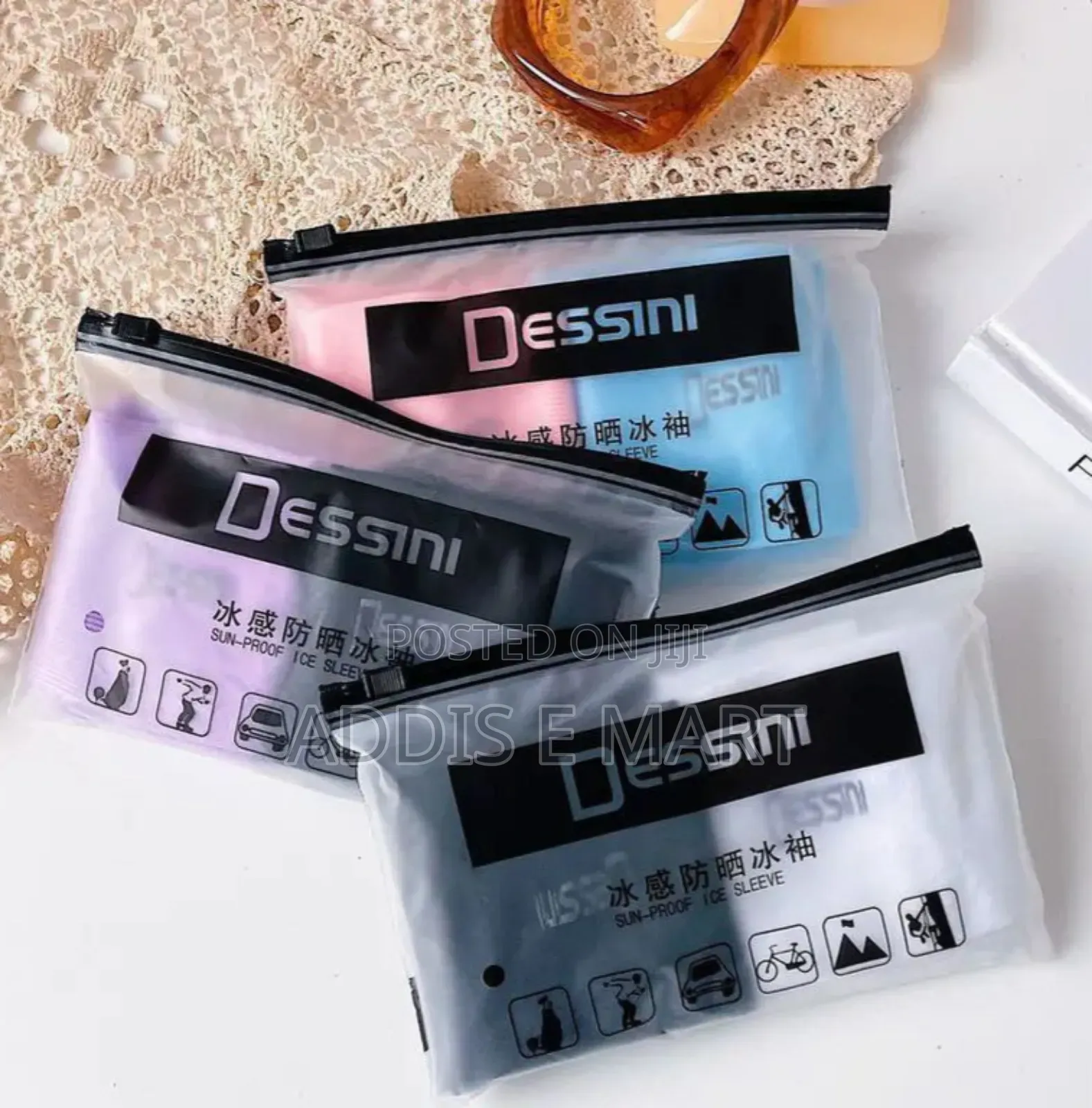 Sun Protection Hand Sleeves_2pair (4ፍሬ በአንድ ላይ)