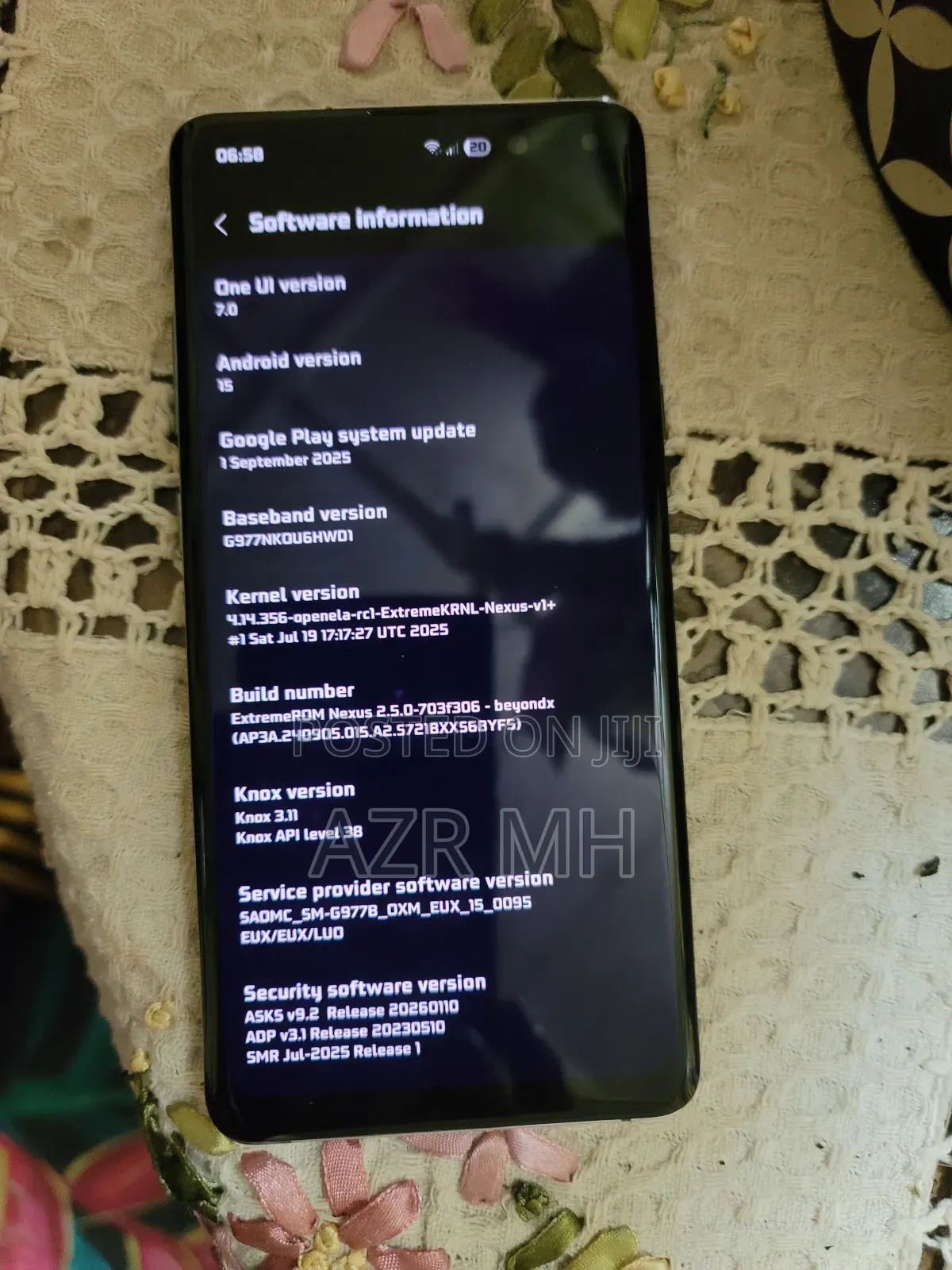 Samsung Galaxy S10 5G 256 GB Blue