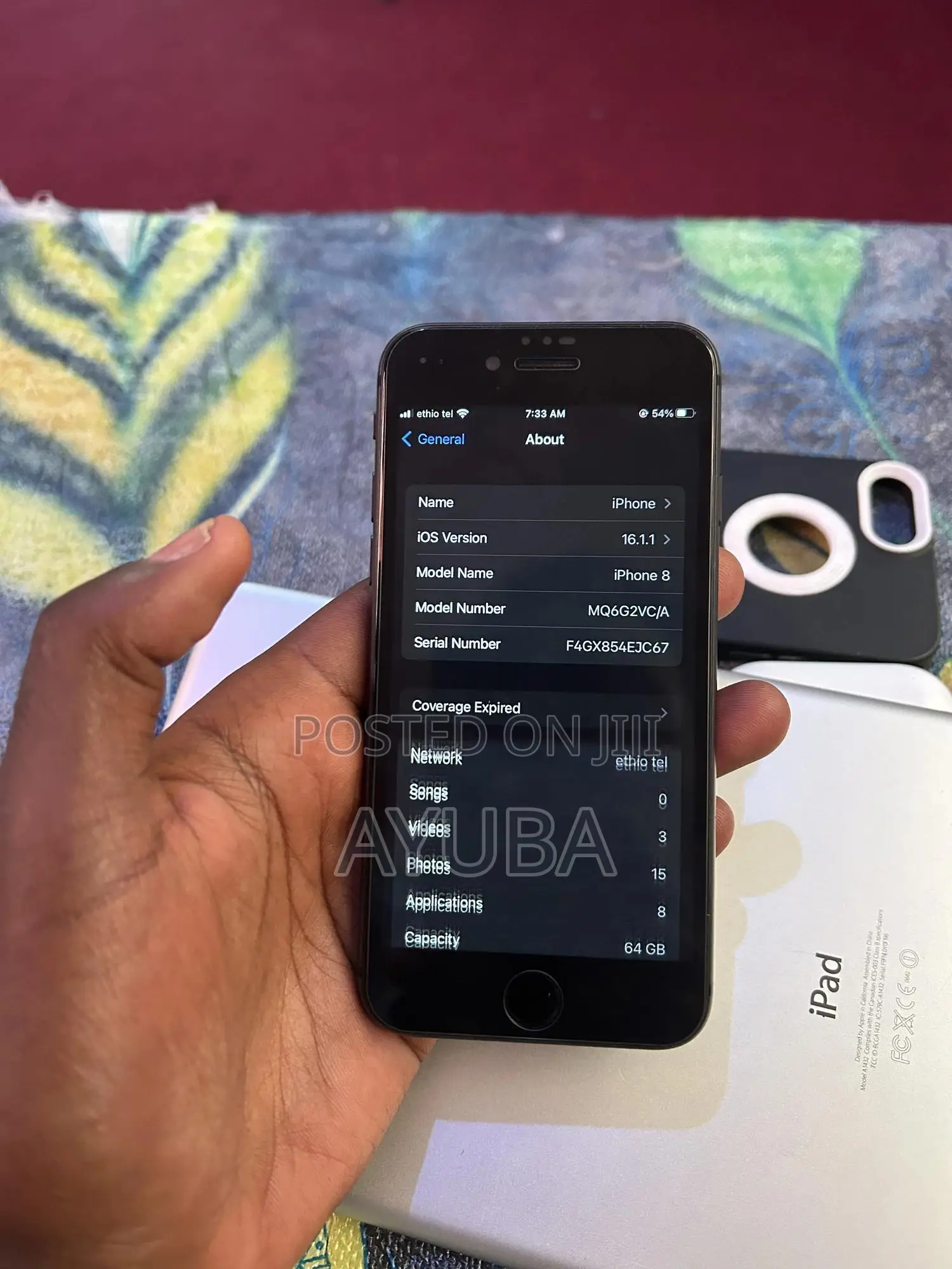 Apple iPhone 8 64 GB Black