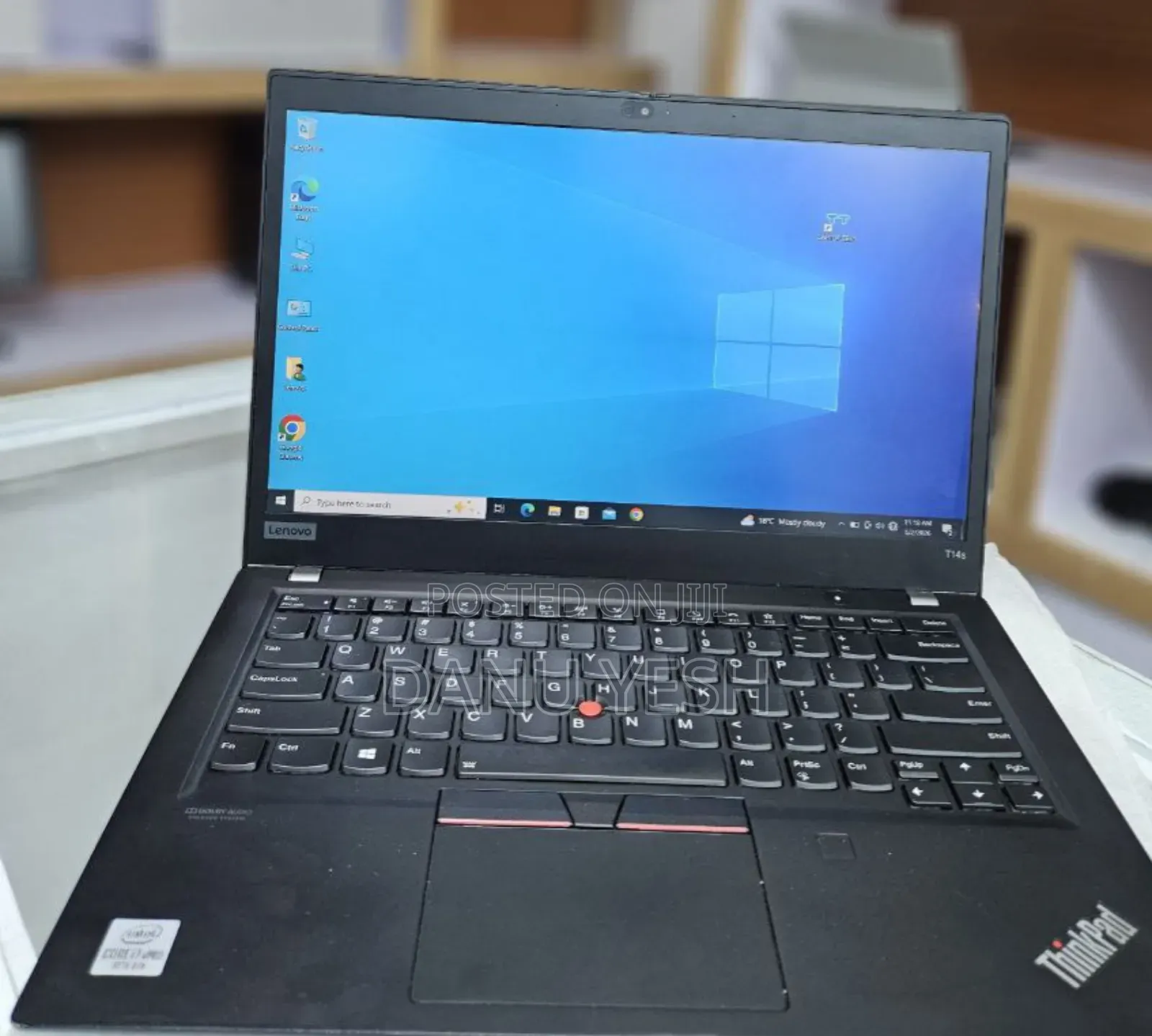 New Laptop Lenovo ThinkPad T14 16GB Intel Core I7 SSD 512GB