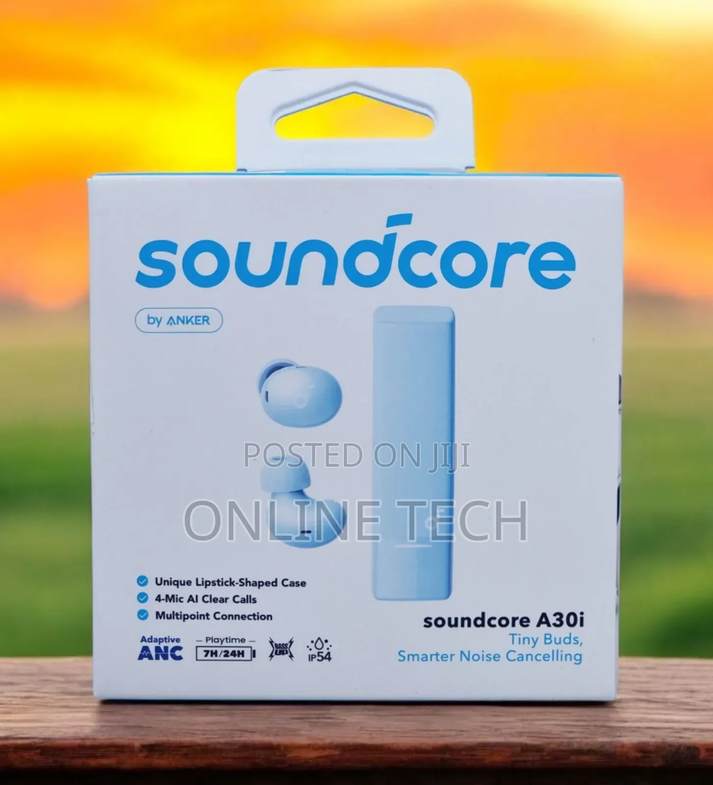 Anker Soundcore A30i Lipstick-Shaped Smart Noise Cancelling Earbuds