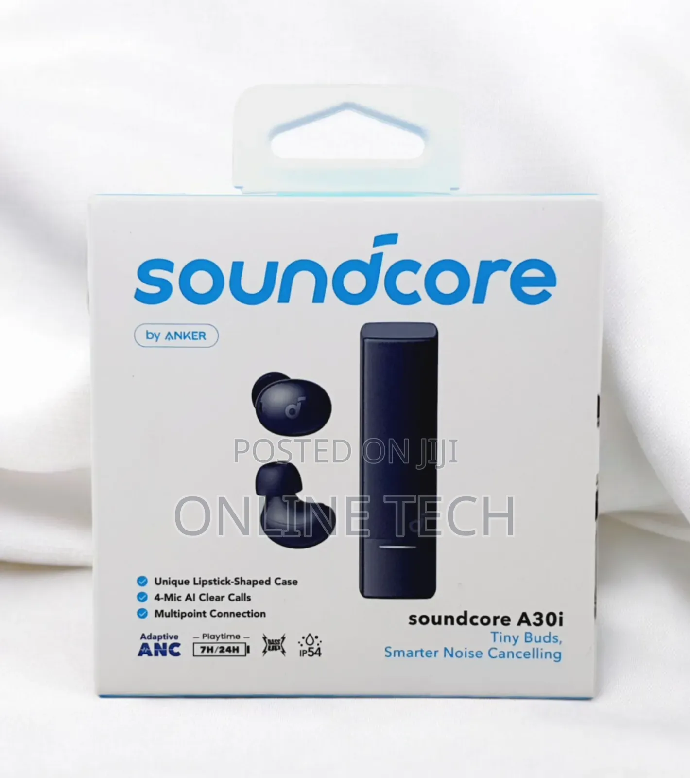 Anker Soundcore A30i Lipstick-Shaped Smart Noise Cancelling Earbuds