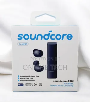 Anker Soundcore A30i Lipstick-Shaped Smart Noise Cancelling Earbuds