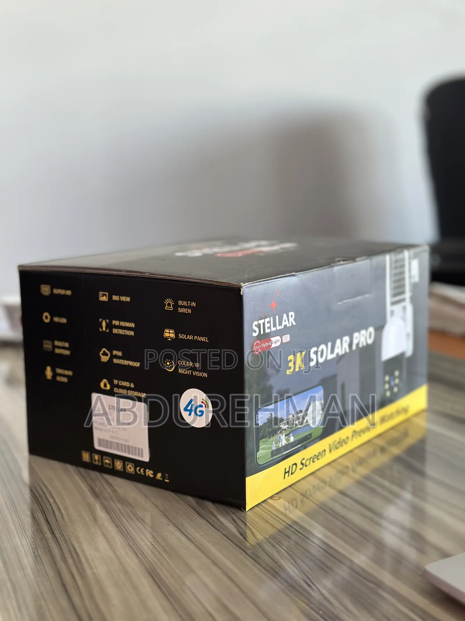 Stellar 501 Solar CCTV Camera