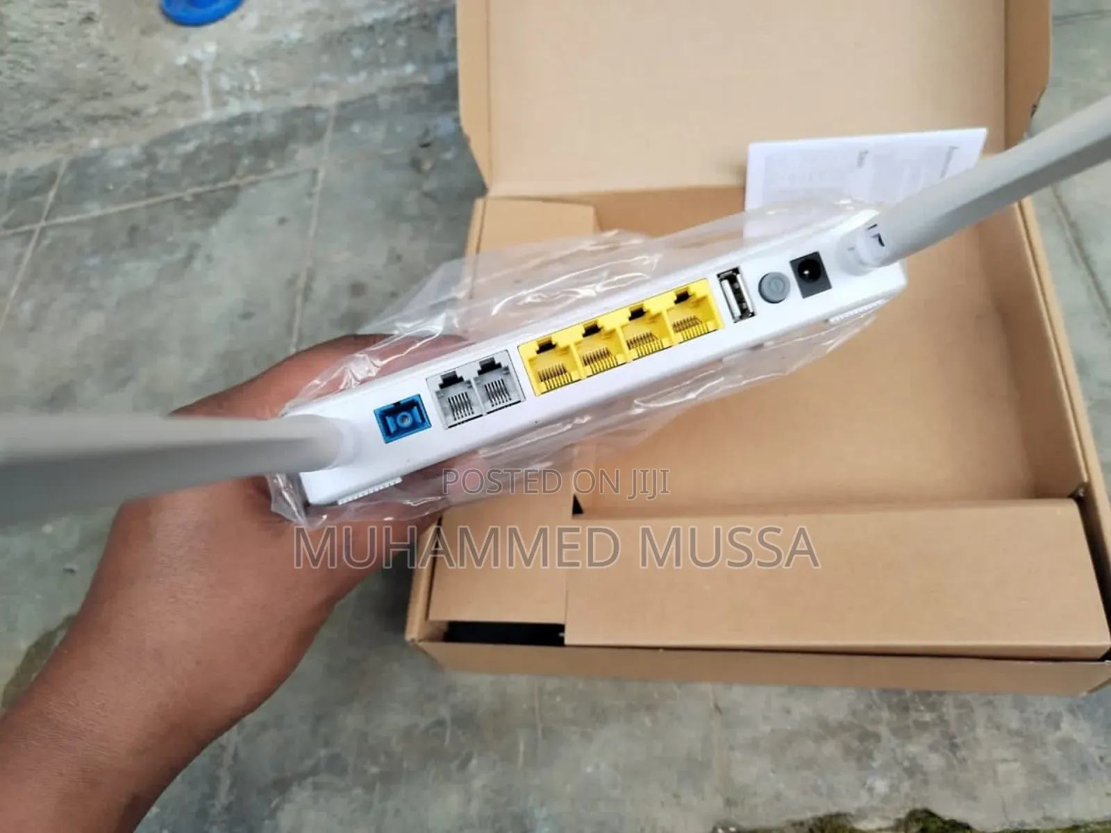 Gpon Onu Router With Fiber Optics