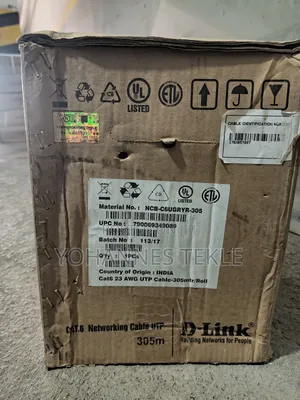 D_link Network Cable Cat 6 Full Copper