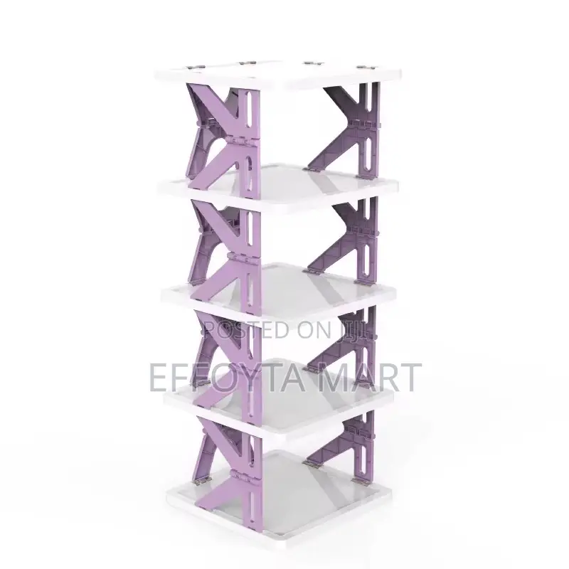 Space Saving 6 Layer Shoe Rack ባለ 6 ደረጃ የጫማ መደርደሪያ