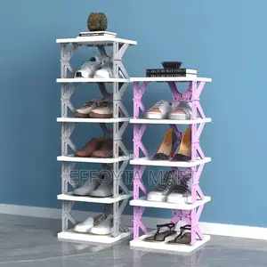 Space Saving 6 Layer Shoe Rack ባለ 6 ደረጃ የጫማ መደርደሪያ