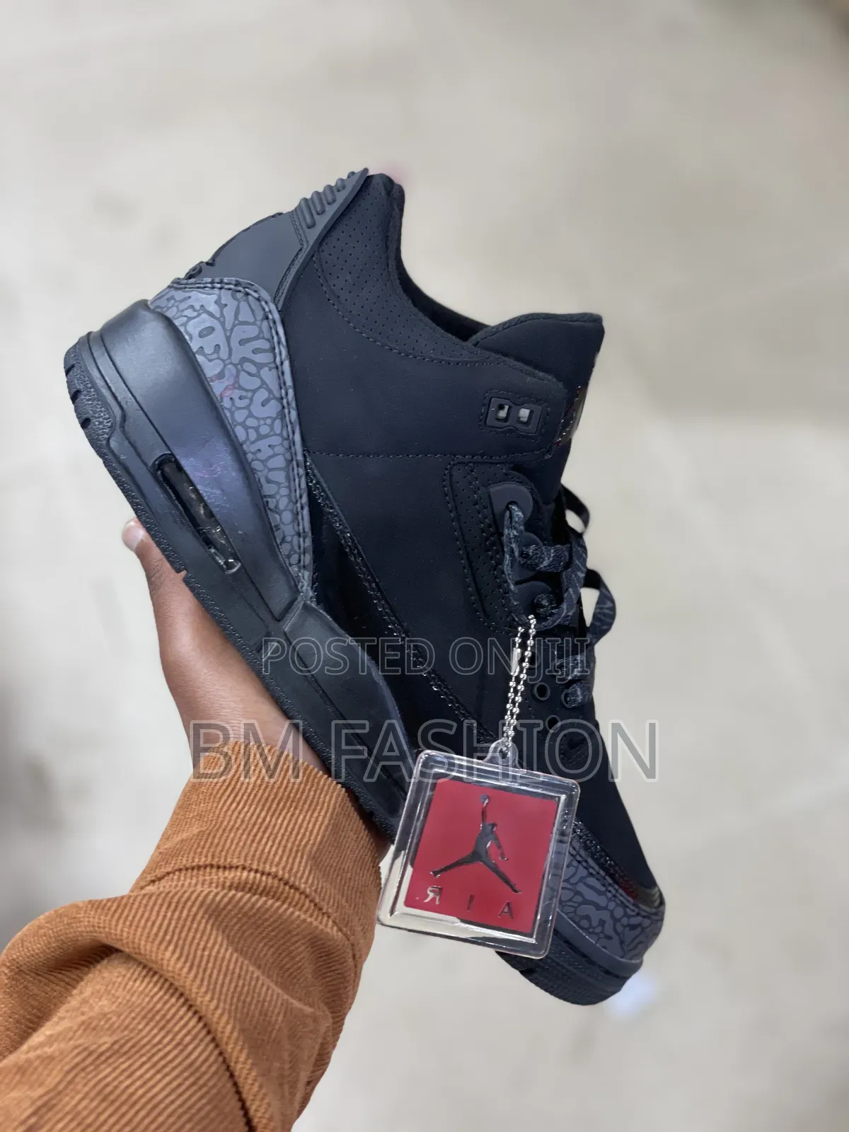 Authentic Air Jordan 3 Retro "Off-Noir"