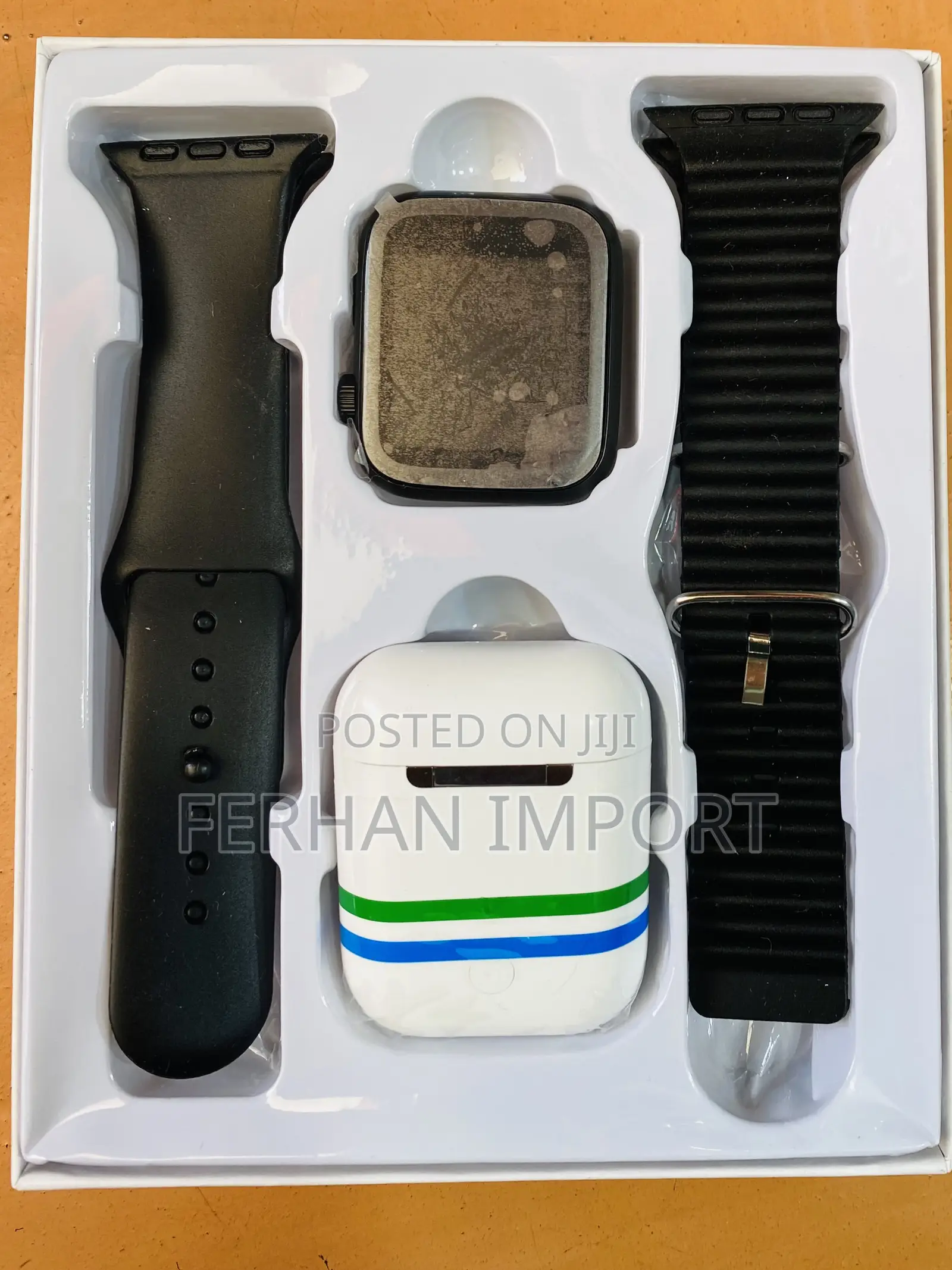 W26 Pro Max ስማርት ሰዓት እና ጥራት ያለው የጆሮ ማዳመጫ (Wireless Earbuds)