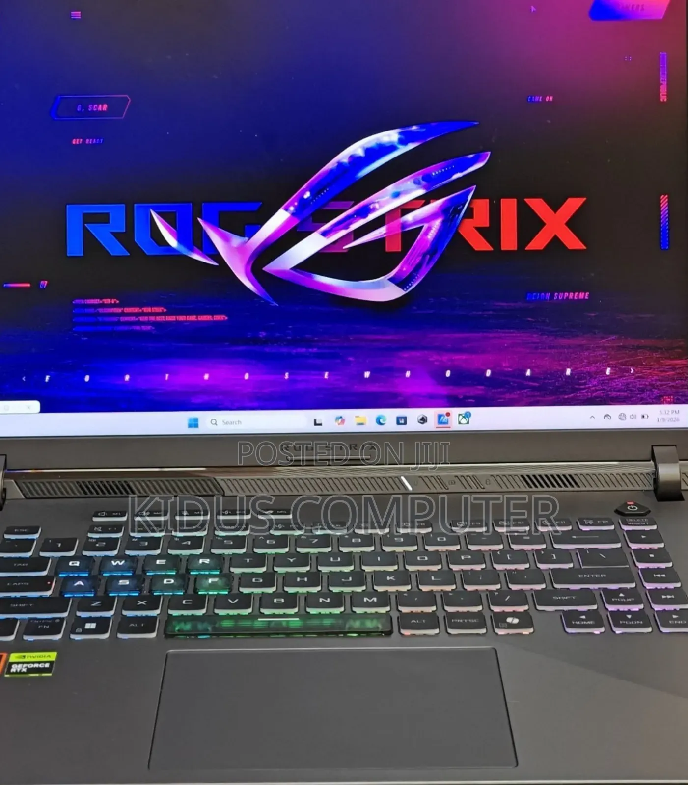 New Laptop Asus ROG Strix G16 G614 16GB AMD Ryzen 9 SSD 1T