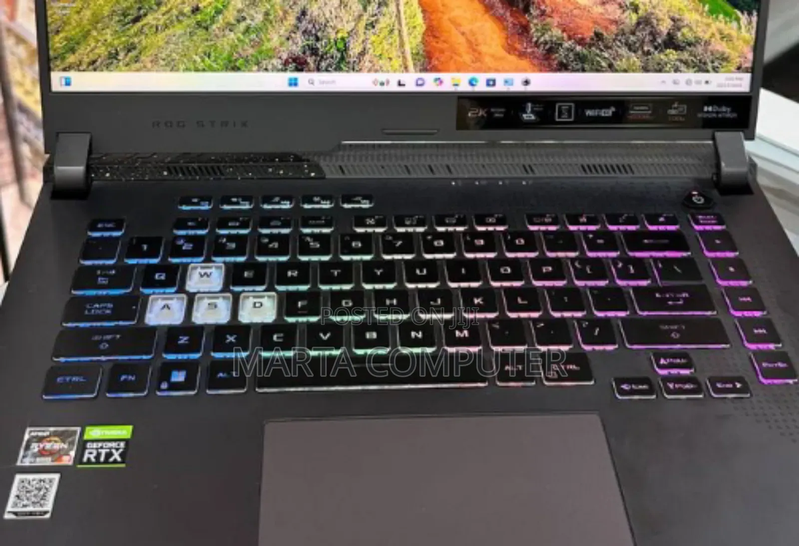 New Laptop Asus ROG Strix G15 16GB AMD Ryzen 9 SSD 512GB