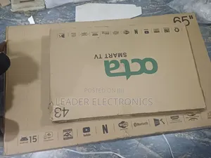 Octa 65'' Smart Android Tv – Big Screen Brilliance With Double Glass