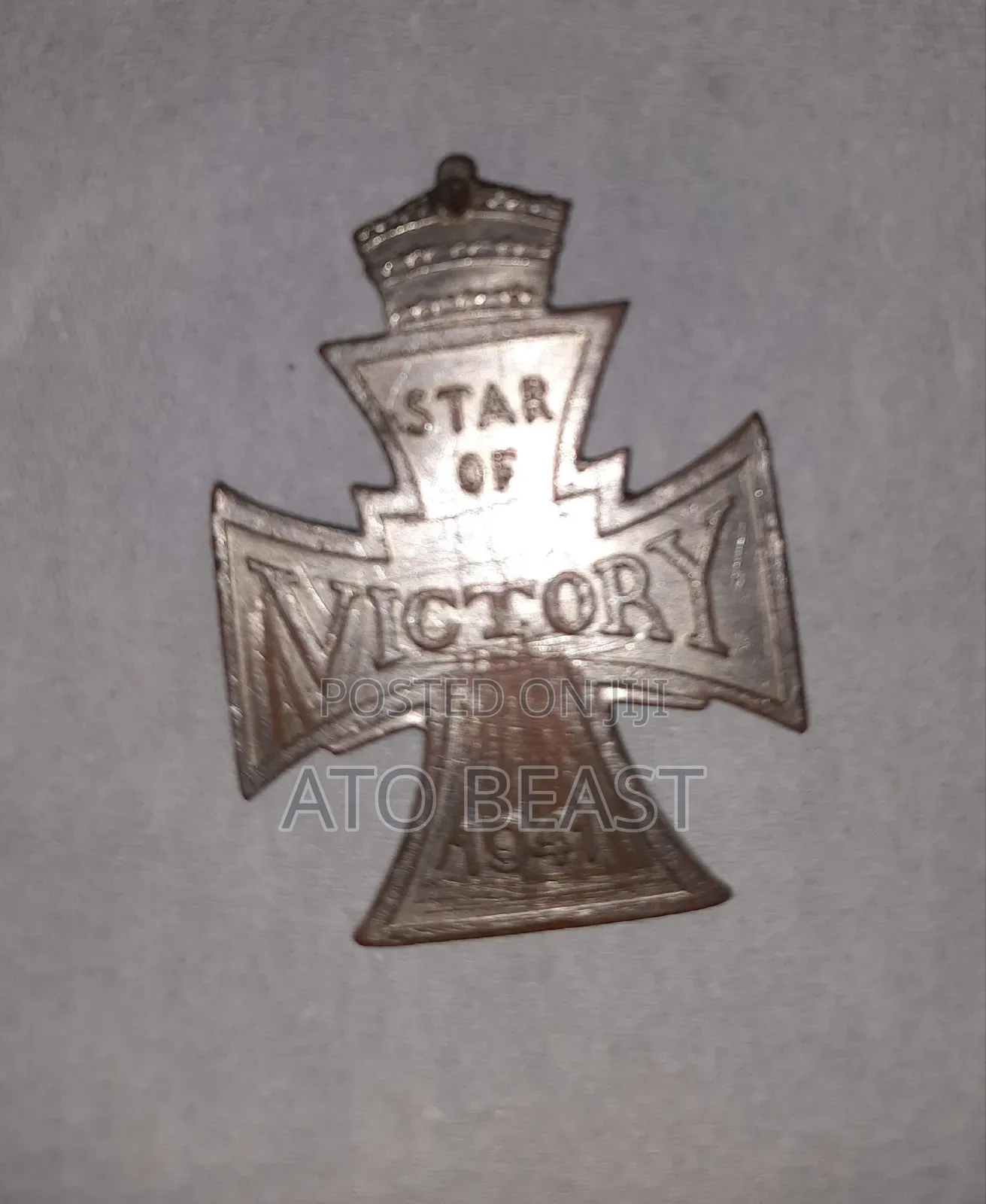 Star of Victory Medal From 1941.