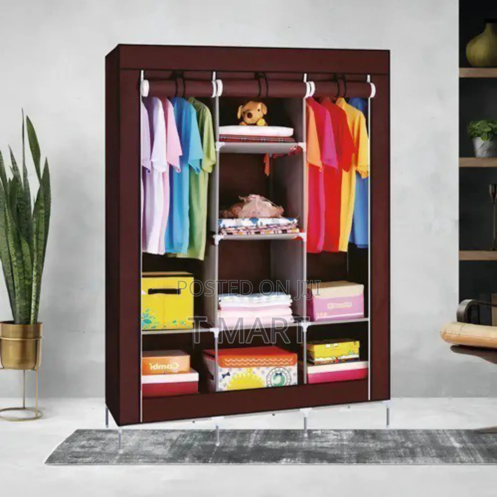 Simple Wardrobe ዘመናዊ የልብስ ማስቀመጫ ቁምሳ