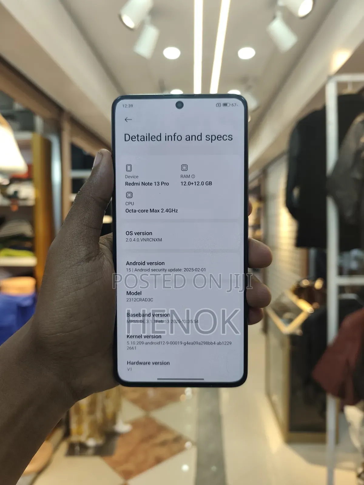 New Xiaomi Redmi Note 13 Pro 5G 512 GB Black