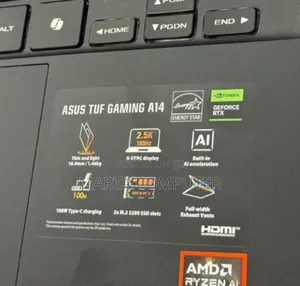 New Laptop Asus TUF Gaming A15 16GB AMD Ryzen 9 SSD 1T