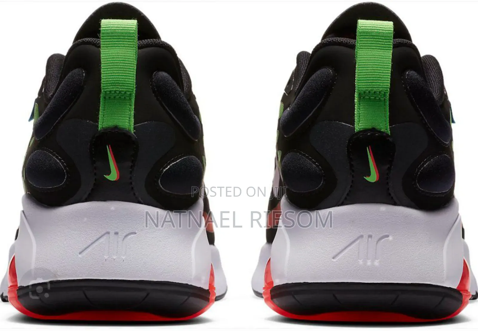 Nike Air Max Exosense, Cv3016-001, BLK/Red/WHT/ Men's Size 8.5