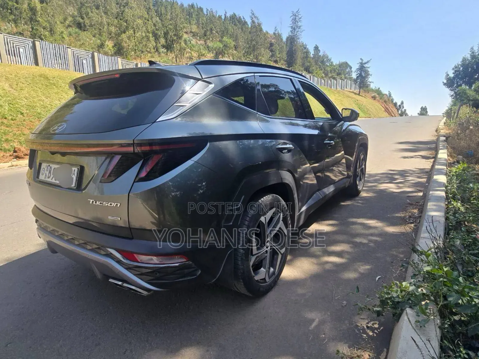 Hyundai Tucson 2021 Matt Black