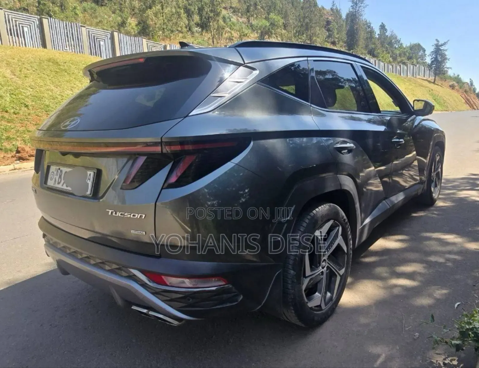 Hyundai Tucson 2021 Matt Black
