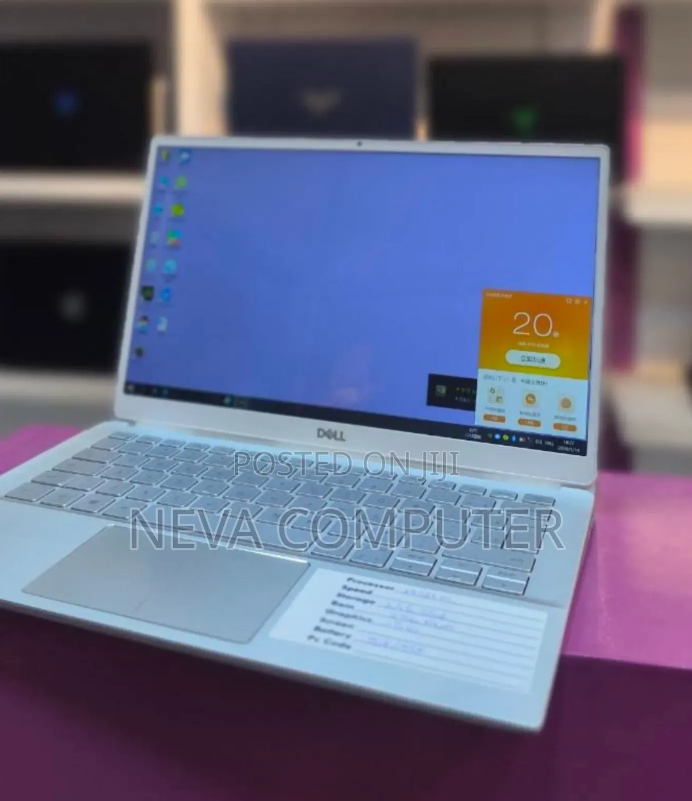 New Laptop Dell Inspiron 15 8GB Intel Core I7 SSD 256GB