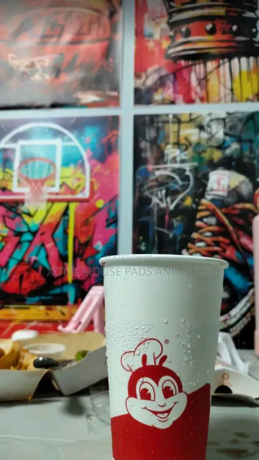 4 PCS Basketball Graffiti Wall Art Canvas - Wall Poster